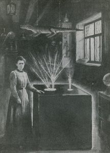 Madame Curie, die moderne Alchemistin von English School