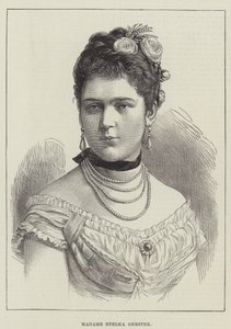 Madame Etelka Gerster (Gravur) von English School