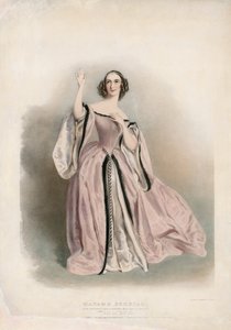 Madame Persiani in Lucia di Lammermoor von English School