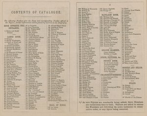 Madame Tussaud & Sons Ausstellungskatalog für 1875