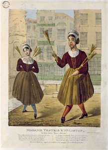 Madame Vestris und Mr. Liston in ihrem Duett 