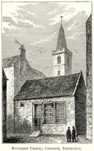 Magdalenenkapelle, Cowgate, Edinburgh von English School
