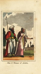 Mann und Frau aus Arabien
