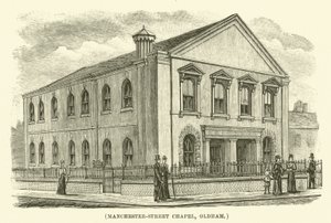 Manchester-Street-Kapelle, Oldham (Gravur)