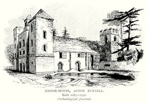Herrenhaus, Acton Burnell von English School