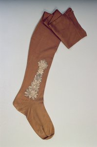 Herrenstrumpf, ca. 1720