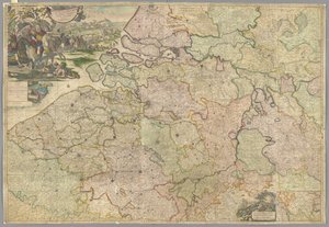 Karte von Belgien