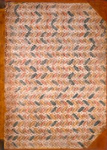 Marmorpapier, 1950er Jahre