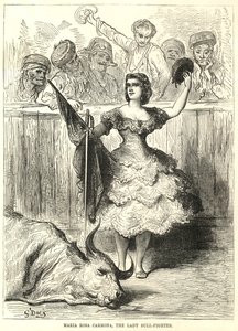 Maria Rosa Carmona, die Stierkämpferin