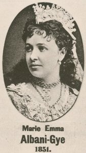 Marie Emma Albani-Gye (Gravur) von English School