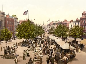 Markt, die Parade, Taunton
