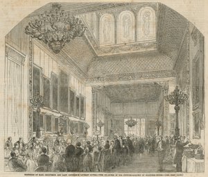 Hochzeit von Earl Grosvenor und Lady Constance Leveson Gower von English School