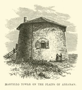 Martello-Turm auf den Ebenen von Abraham