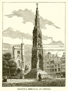 Märtyrerdenkmal in Oxford von English School