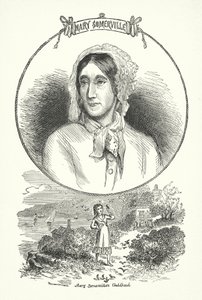 Mary Somerville, schottische Wissenschaftlerin und Schriftstellerin (Stich) von English School
