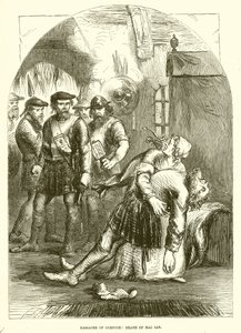 Massaker von Glencoe: Tod von Mac Lan von English School