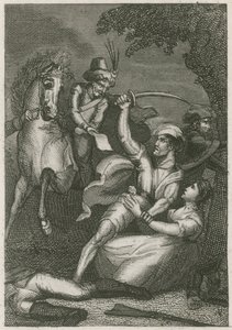 Massaker an der britischen Garnison in Kandy, Ceylon, 1803 von English School
