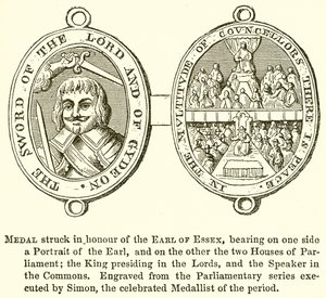Medaille zu Ehren des Earl of Essex