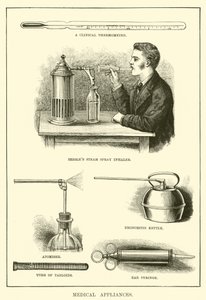 Medizinische Geräte (Gravur) von English School