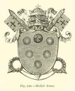 Wappen der Medici von English School