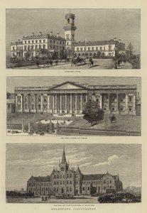 Melbourne illustriert von English School