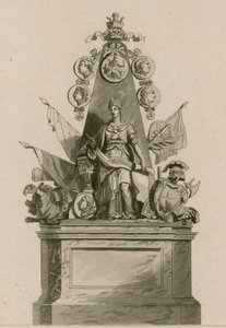 Denkmal für Lord Ligonier, Westminster Abbey, London von English School