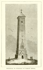 Denkmal für Tyndale auf Nibley Knoll von English School