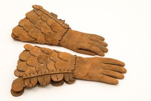Gepanzerte Handschuhe für Männer, ca. 1600-50