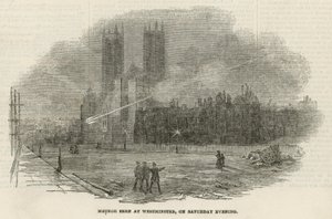 Meteor in Westminster gesehen von English School