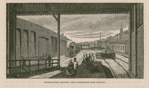 Metropolitan Railway von der Farringdon Road Station