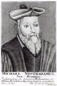 Michel Nostradamus (1503-66) von English School