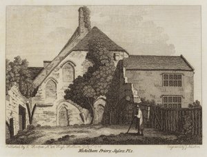 Michelham Priory, Sussex, 1785 von English School