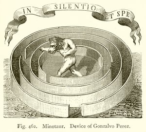 Minotaurus. Gerät von Gonzalvo Perez von English School