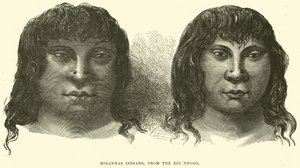 Miranhas-Indianer vom Rio Negro