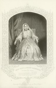 Miss Glyn als Königin Katharina in Heinrich VIII