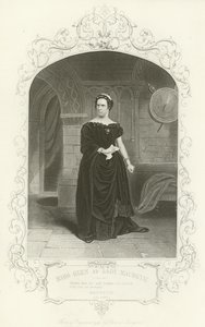 Miss Glynn als Lady Macbeth