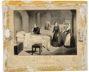 Miss Nightingale im Krankenhaus in Scutari