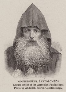 Monseigneur Bartolomeos (Gravur) von English School