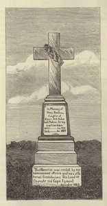 Denkmal in Upunka, Neuseeland von English School