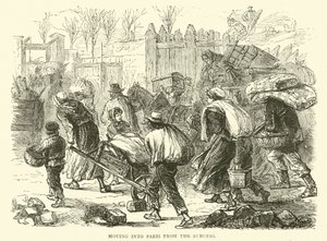 Einzug in Paris aus den Vororten, Dezember 1870
