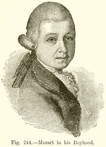 Mozart in seiner Kindheit