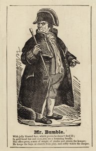 Mr. Bumble aus Oliver Twist von English School