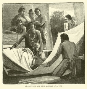 Mr. Campbell und König Mateebe von English School