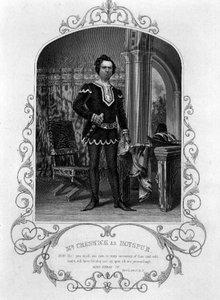 Mr. Creswick als Hotspur, Akt II Szene 3 aus Henry IV (Teil I) von einem Daguerreotyp von Paine aus Islington, veröffentlicht von John Tallis & Co. (Litho)