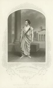 Mr. Vandenhoff als Coriolanus, Coriolanus, Akt II, Szene III