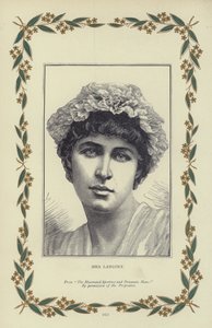 Mrs Langtry von English School