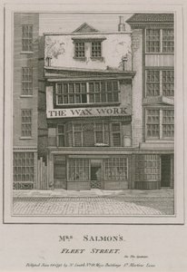 Mrs. Salmons, Das Wachsfigurenkabinett, Fleet Street