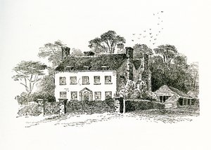 Mrs. Snookes Haus in Ringmer, Sussex, England, 1733