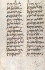 Ms326 f166v, Confessio Amantis von John Gower von English School