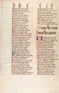 Ms326 f66v, Confessio Amantis von John Gower